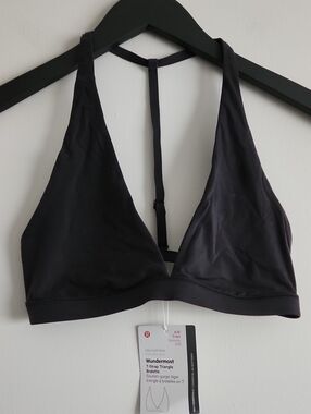 NWT lululemon Nulu Wundermost T‑Strap Triangle Bralette Size 8 For A/B Cup